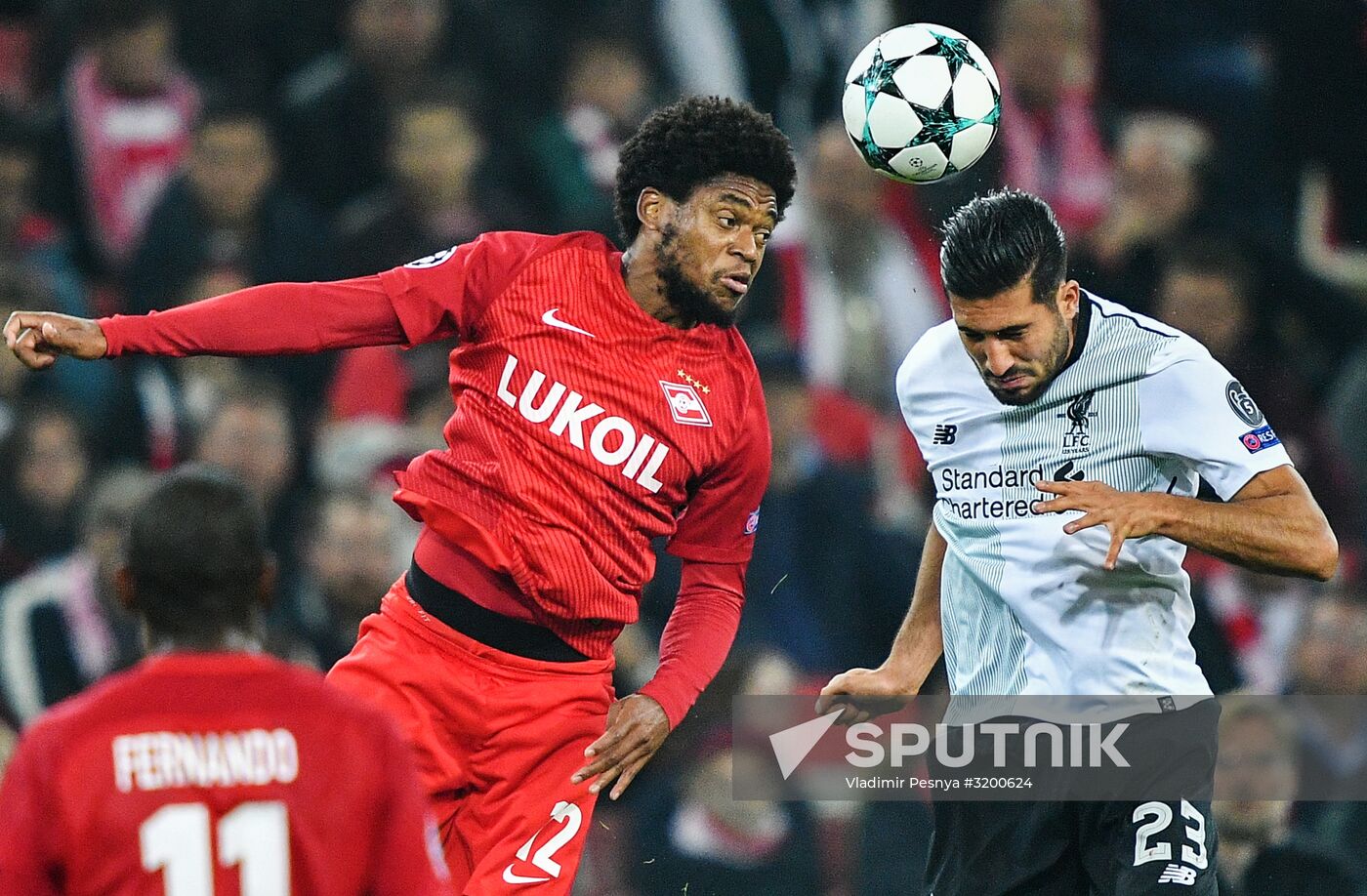 Football. Champions League. Spartak vs. Liverpool
