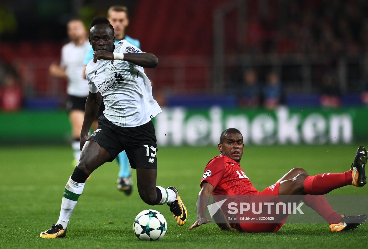 Football. Champions League. Spartak vs. Liverpool