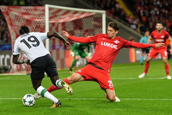 Football. Champions League. Spartak vs. Liverpool