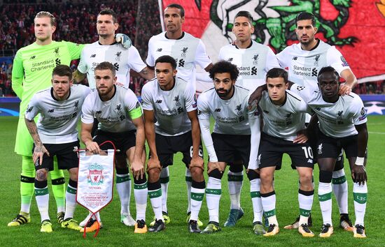 Football. Champions League. Spartak vs. Liverpool