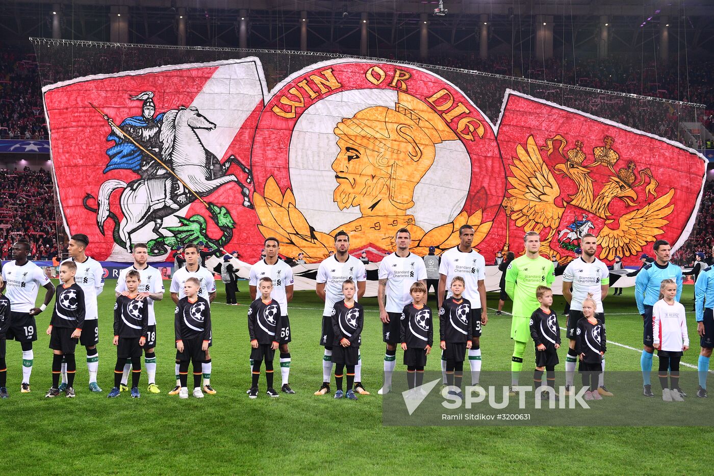 Football. Champions League. Spartak vs. Liverpool