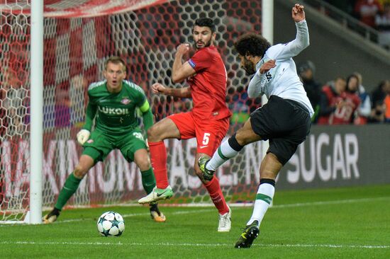 Football. Champions League. Spartak vs. Liverpool