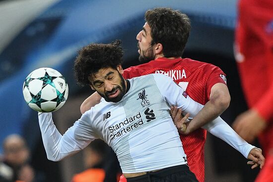 Football. Champions League. Spartak vs. Liverpool