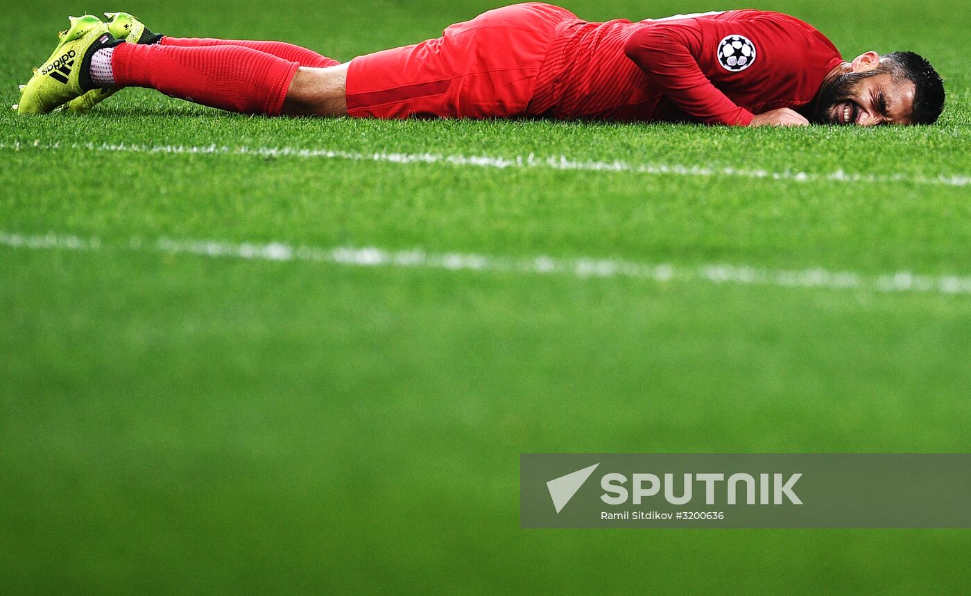 Football. Champions League. Spartak vs. Liverpool