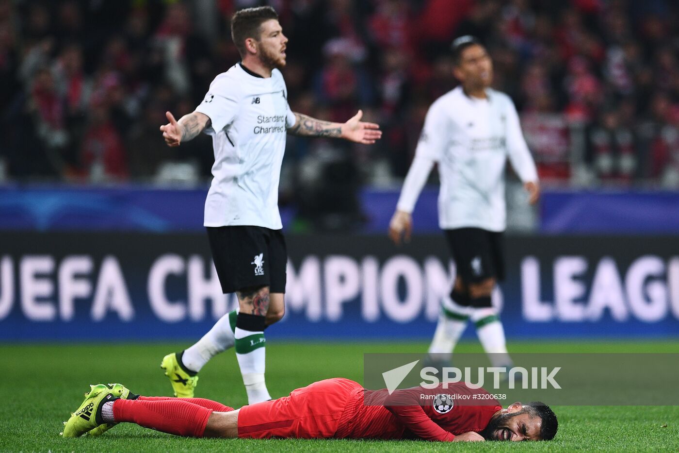 Football. Champions League. Spartak vs. Liverpool