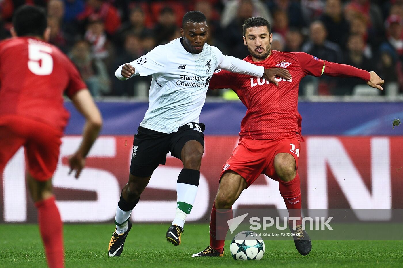 Football. Champions League. Spartak vs. Liverpool
