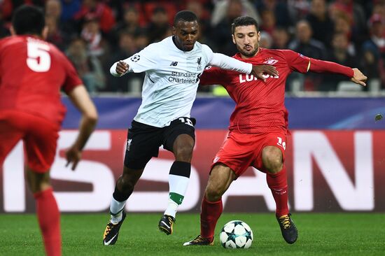 Football. Champions League. Spartak vs. Liverpool