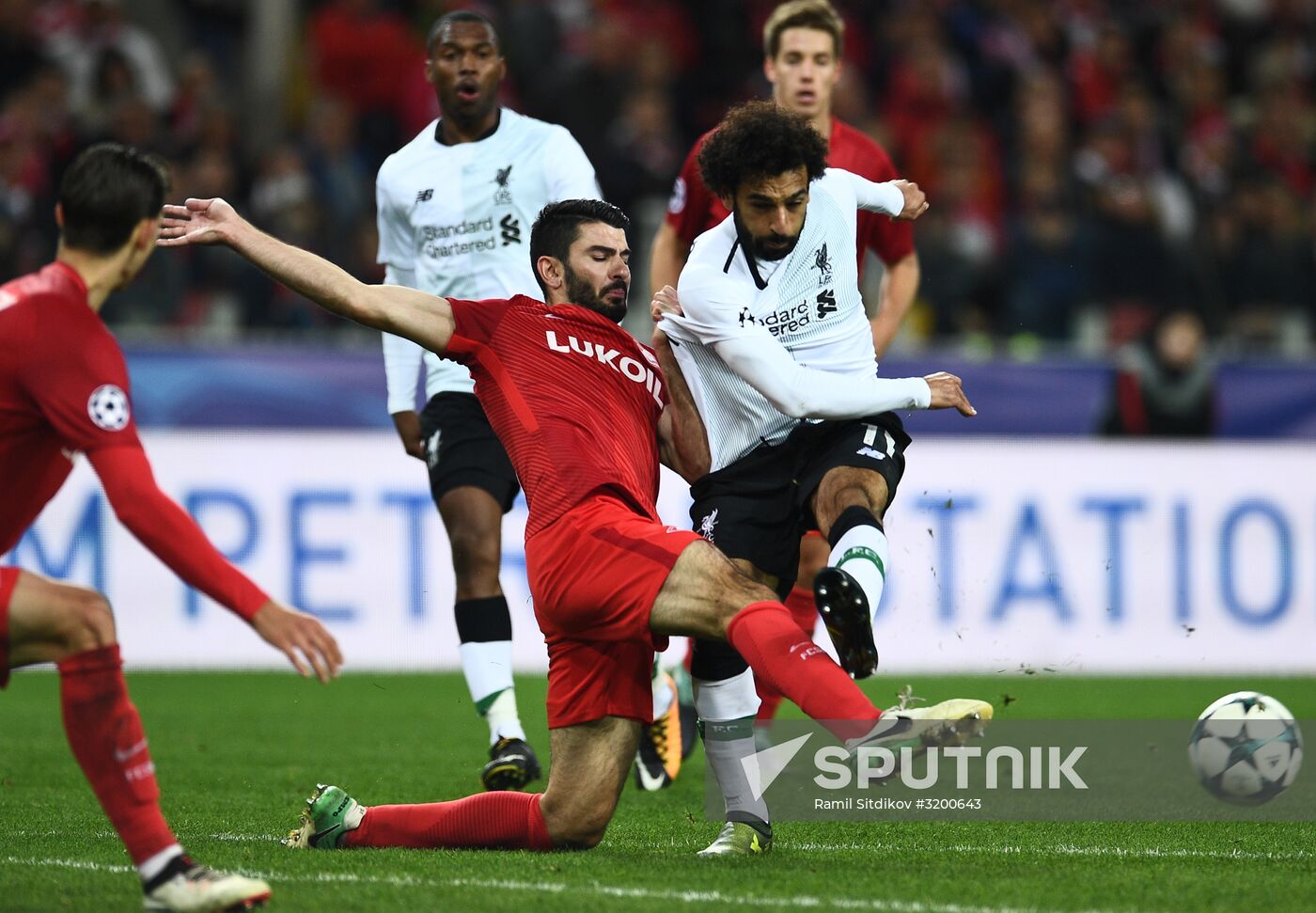 Football. Champions League. Spartak vs. Liverpool