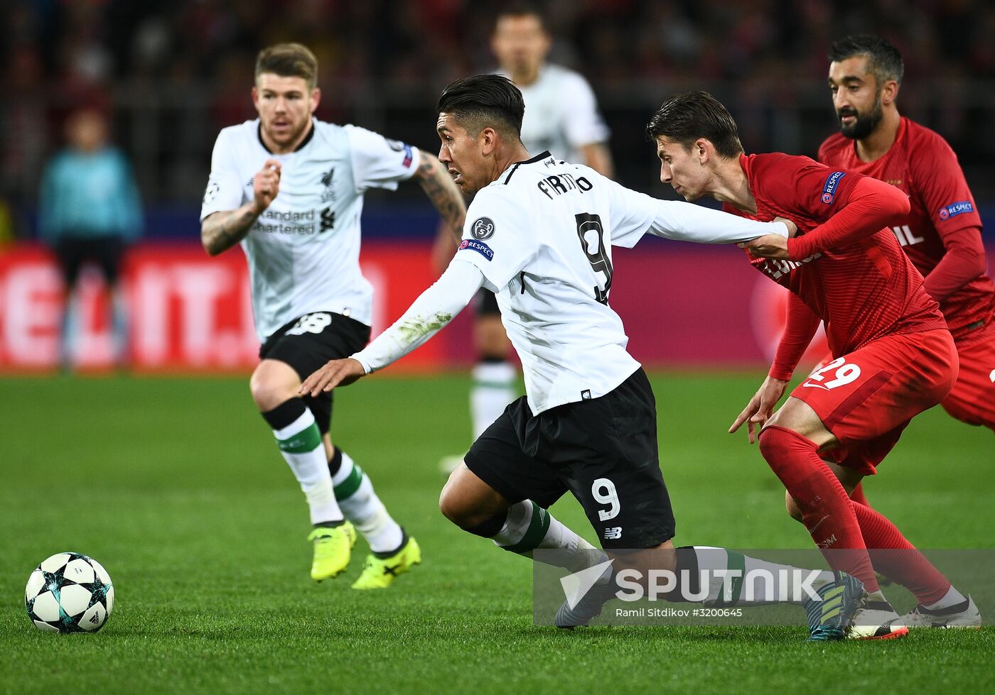 Football. Champions League. Spartak vs. Liverpool