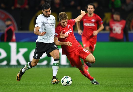 Football. Champions League. Spartak vs. Liverpool