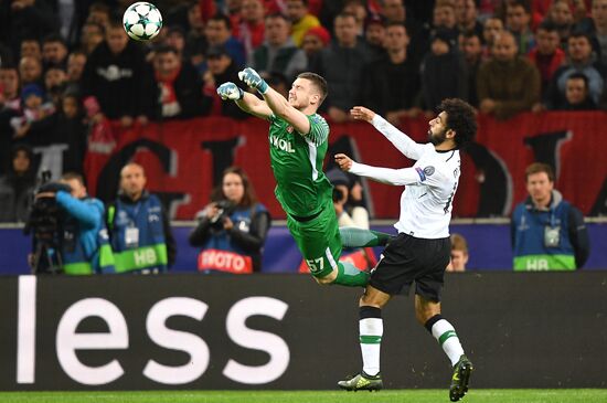 Football. Champions League. Spartak vs. Liverpool