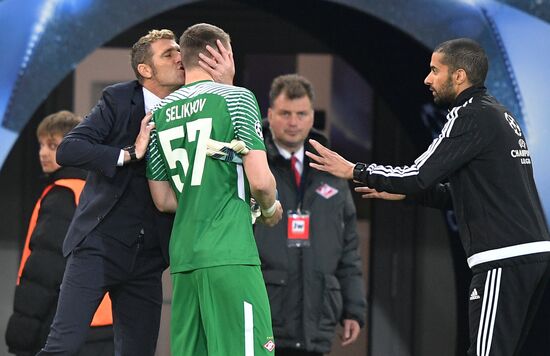 Football. Champions League. Spartak vs. Liverpool