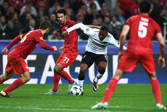 Football. Champions League. Spartak vs. Liverpool