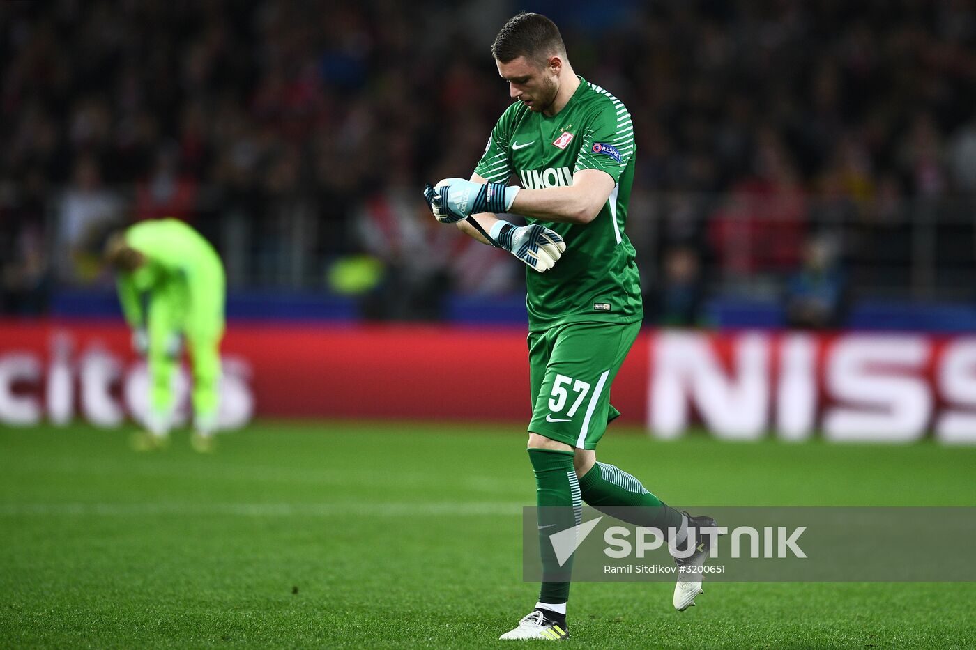 Football. Champions League. Spartak vs. Liverpool
