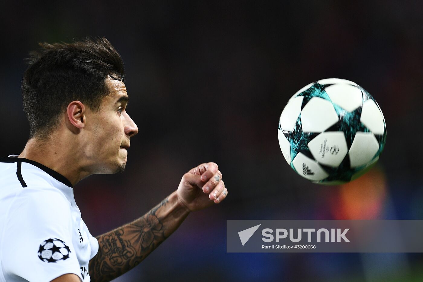 Football. Champions League. Spartak vs. Liverpool