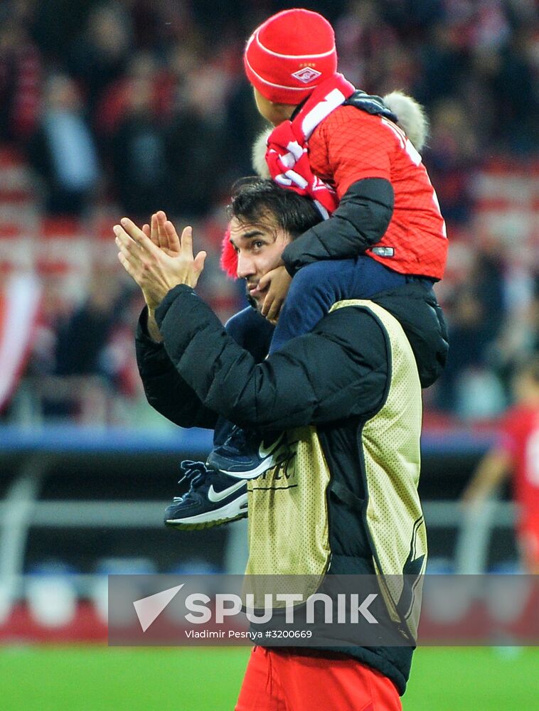 Football. Champions League. Spartak vs. Liverpool