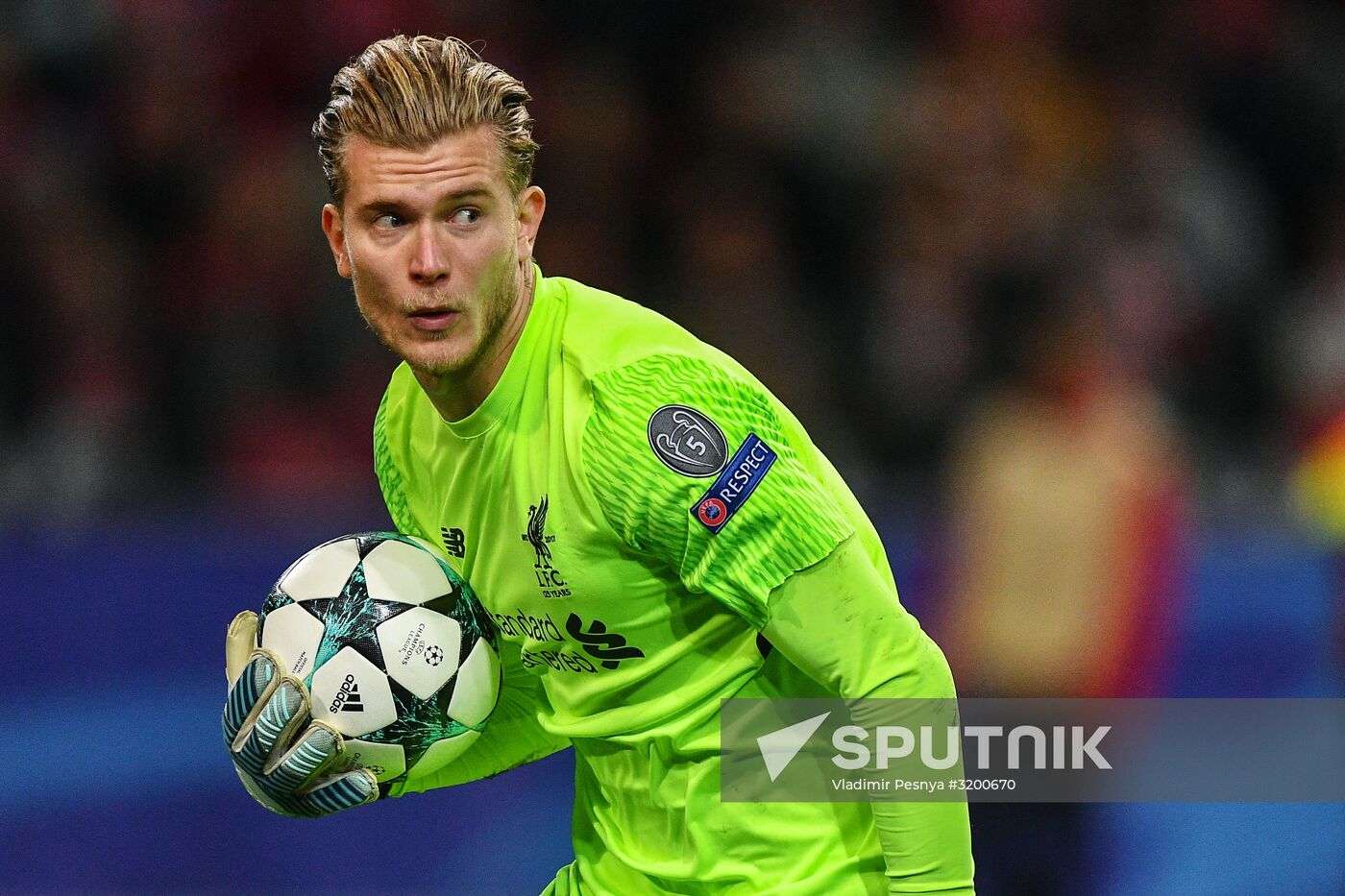 Football. Champions League. Spartak vs. Liverpool