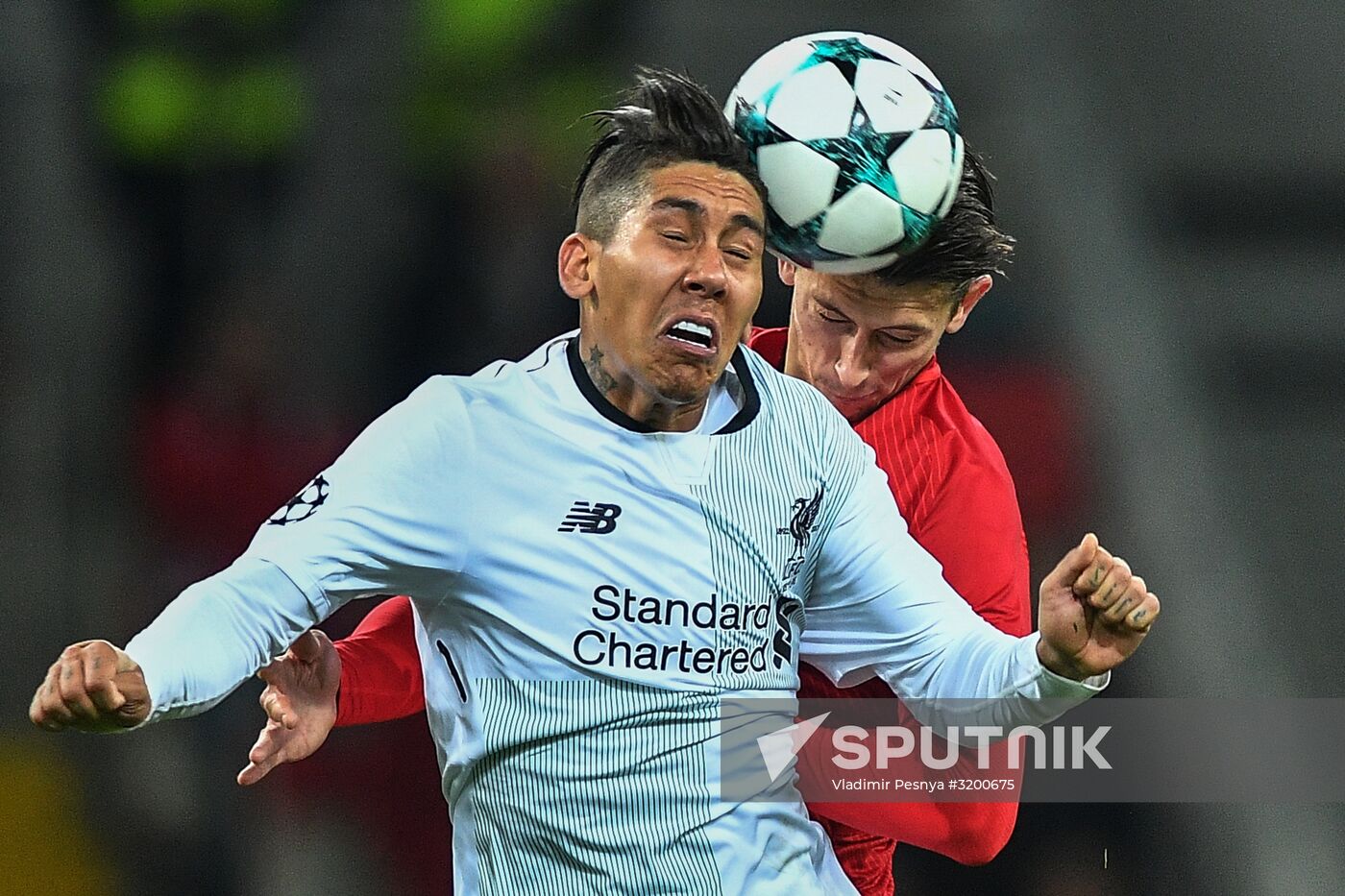 Football. Champions League. Spartak vs. Liverpool