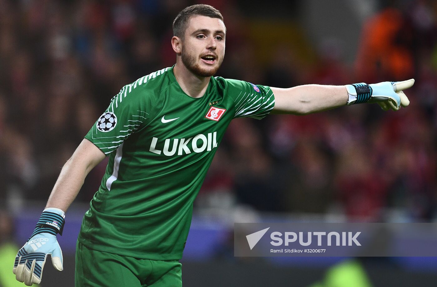 Football. Champions League. Spartak vs. Liverpool