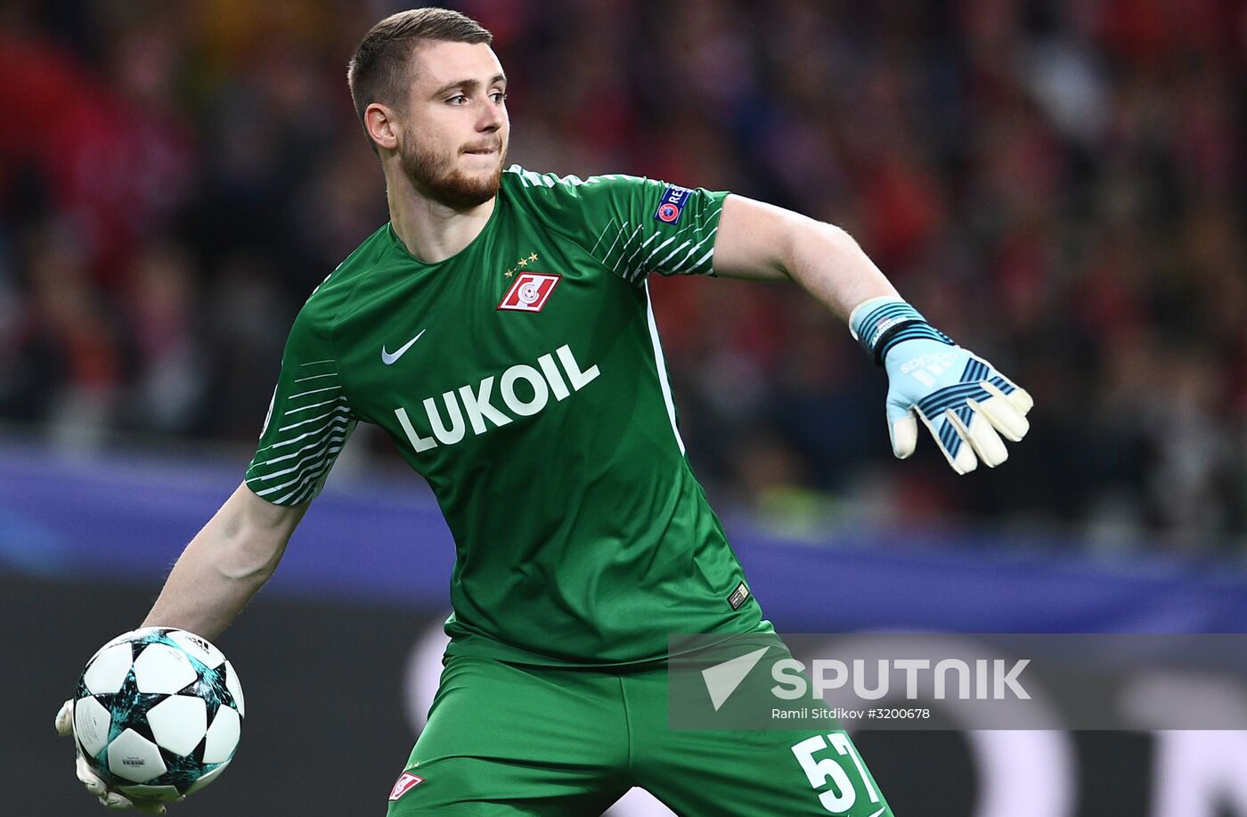 Football. Champions League. Spartak vs. Liverpool