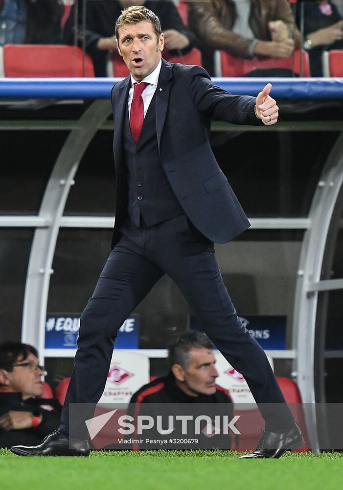 Football. Champions League. Spartak vs. Liverpool