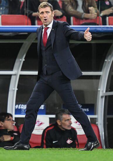 Football. Champions League. Spartak vs. Liverpool