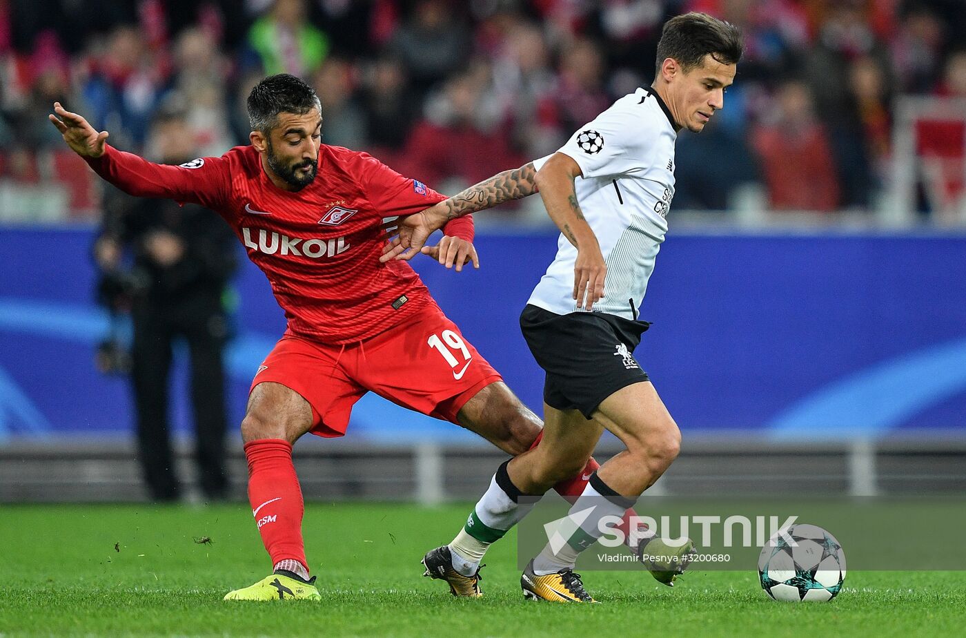 Football. Champions League. Spartak vs. Liverpool