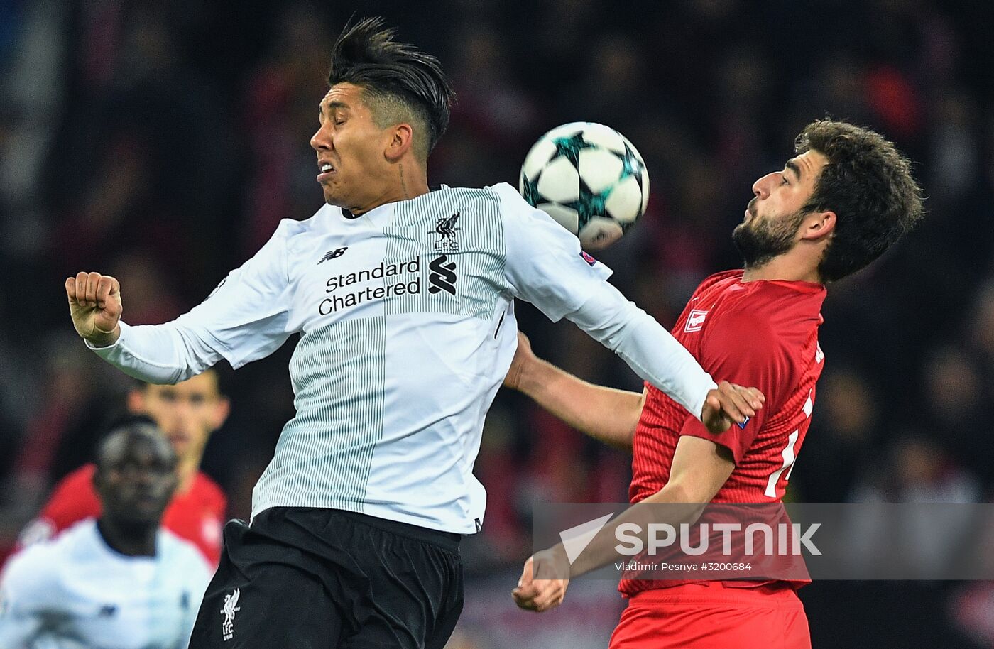 Football. Champions League. Spartak vs. Liverpool