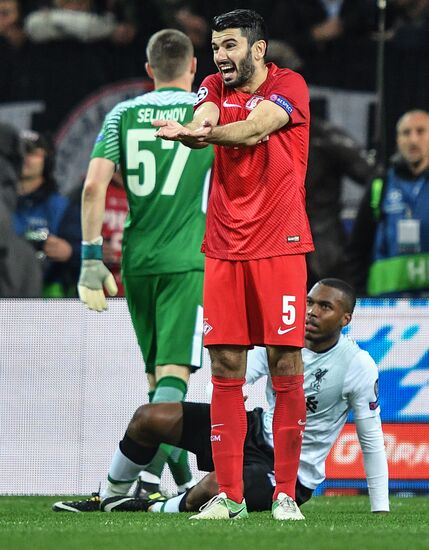 Football. Champions League. Spartak vs. Liverpool