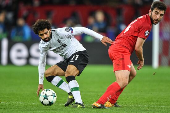 Football. Champions League. Spartak vs. Liverpool