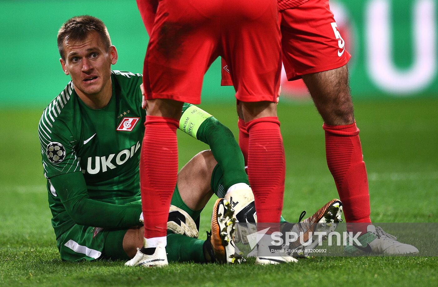Football. Champions League. Spartak vs. Liverpool