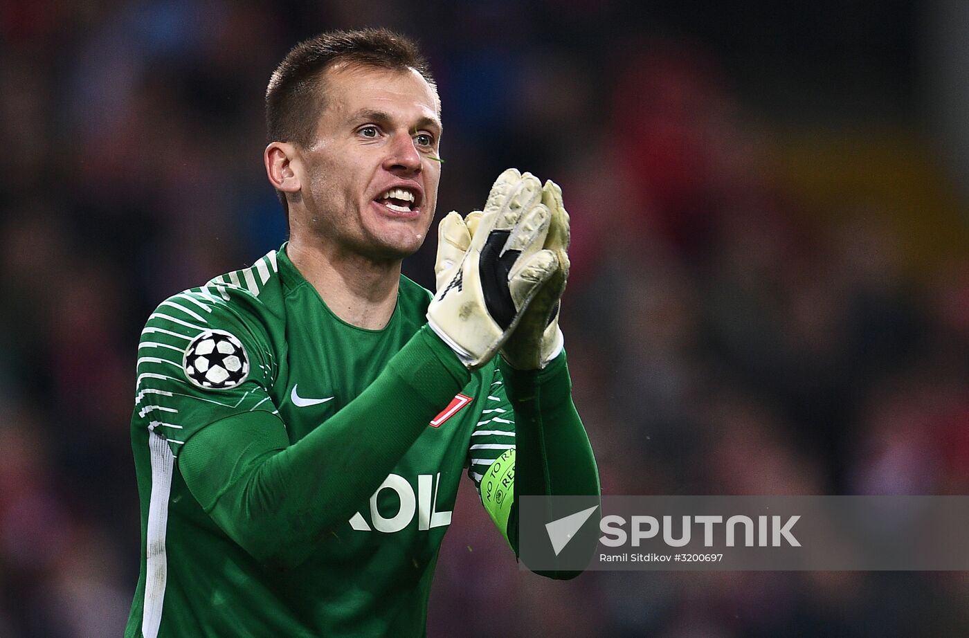 Football. Champions League. Spartak vs. Liverpool