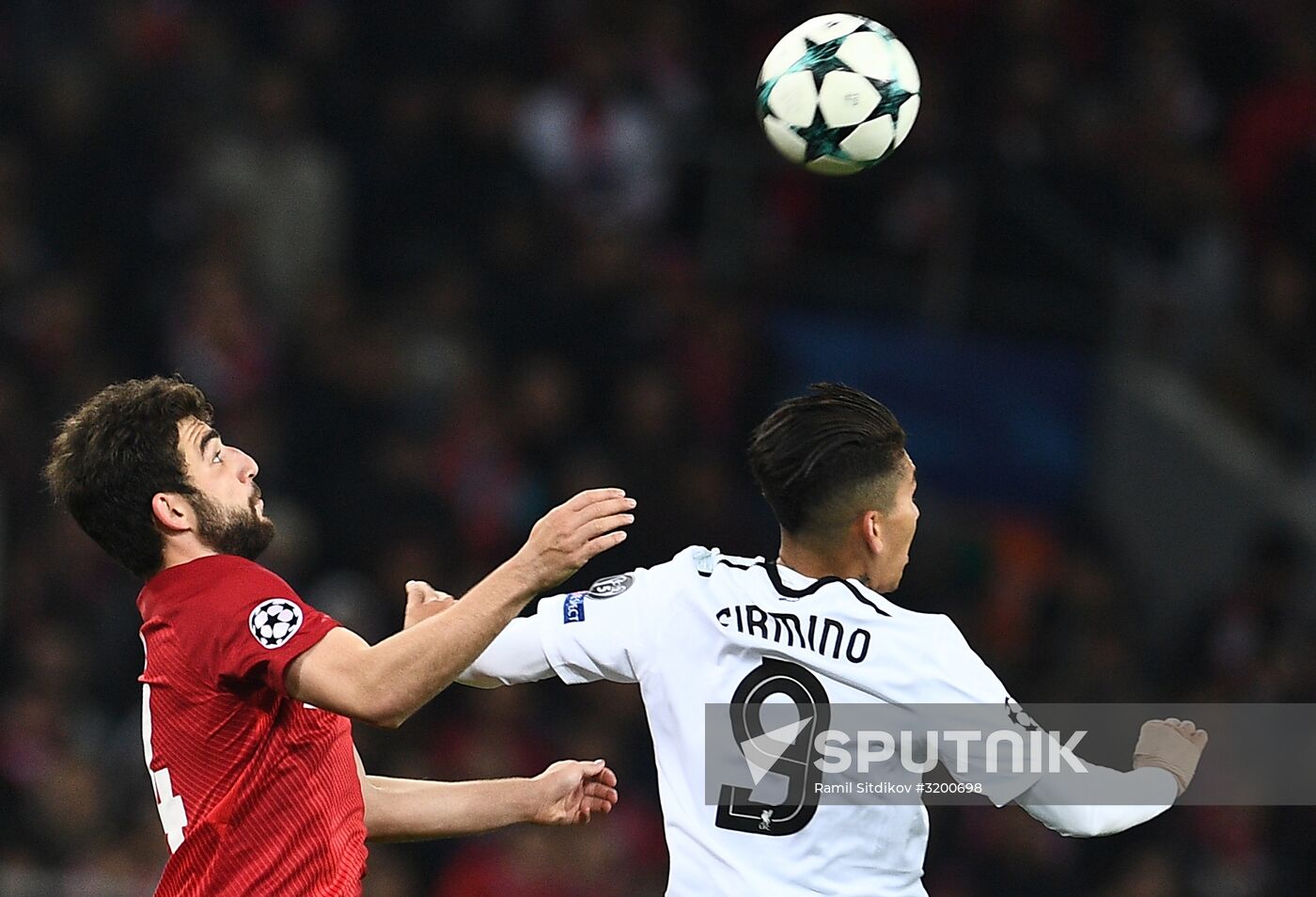 Football. Champions League. Spartak vs. Liverpool