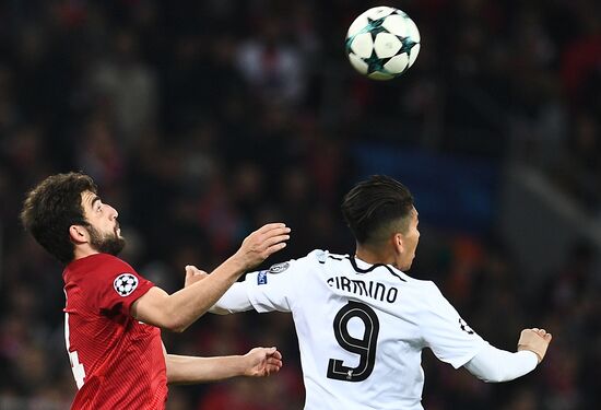 Football. Champions League. Spartak vs. Liverpool