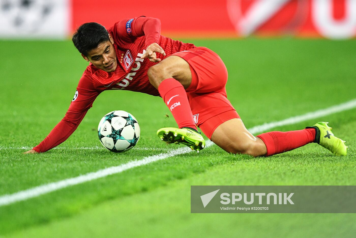 Football. Champions League. Spartak vs. Liverpool