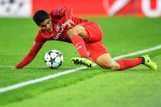 Football. Champions League. Spartak vs. Liverpool