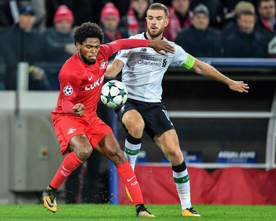 Football. Champions League. Spartak vs. Liverpool
