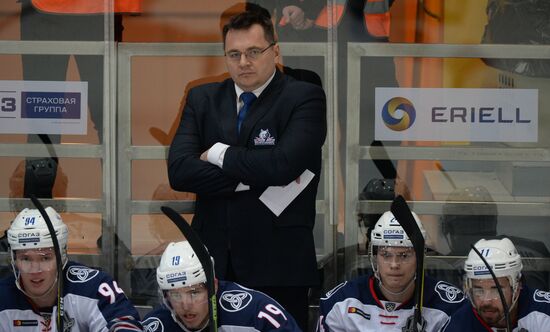 Ice hockey. Kontinental Hockey League. Avtomobilist vs. Neftekhimik