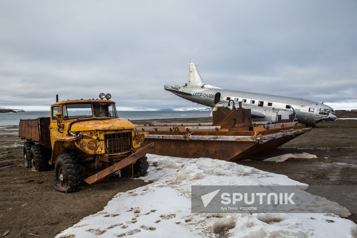 Ernst Krenkel Polar Station on Heiss Island, Franz Josef Land