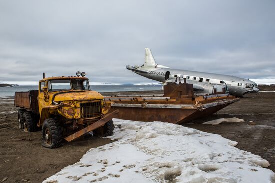 Ernst Krenkel Polar Station on Heiss Island, Franz Josef Land