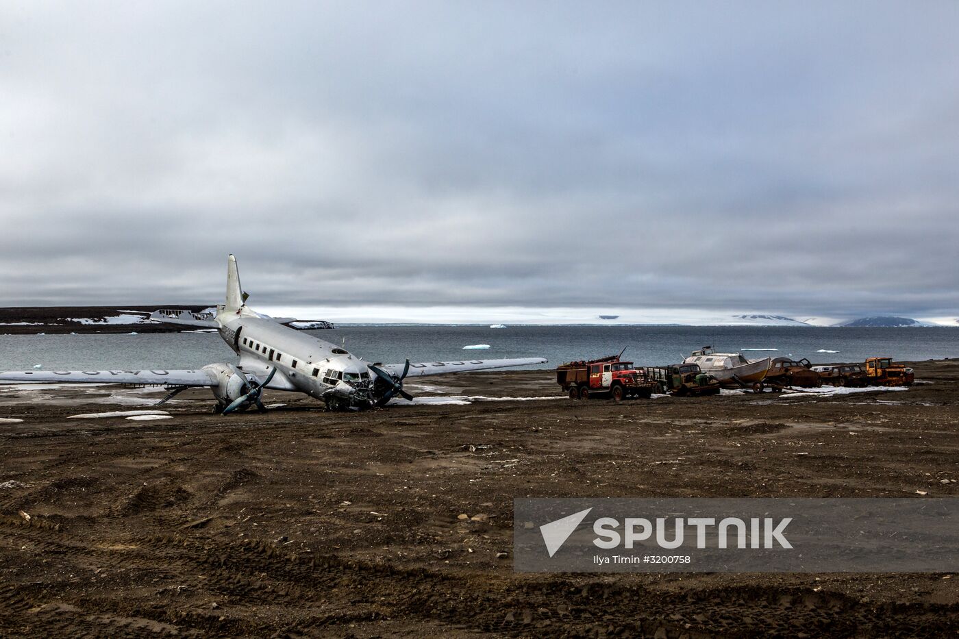 Ernst Krenkel Polar Station on Heiss Island, Franz Josef Land