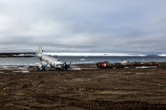 Ernst Krenkel Polar Station on Heiss Island, Franz Josef Land