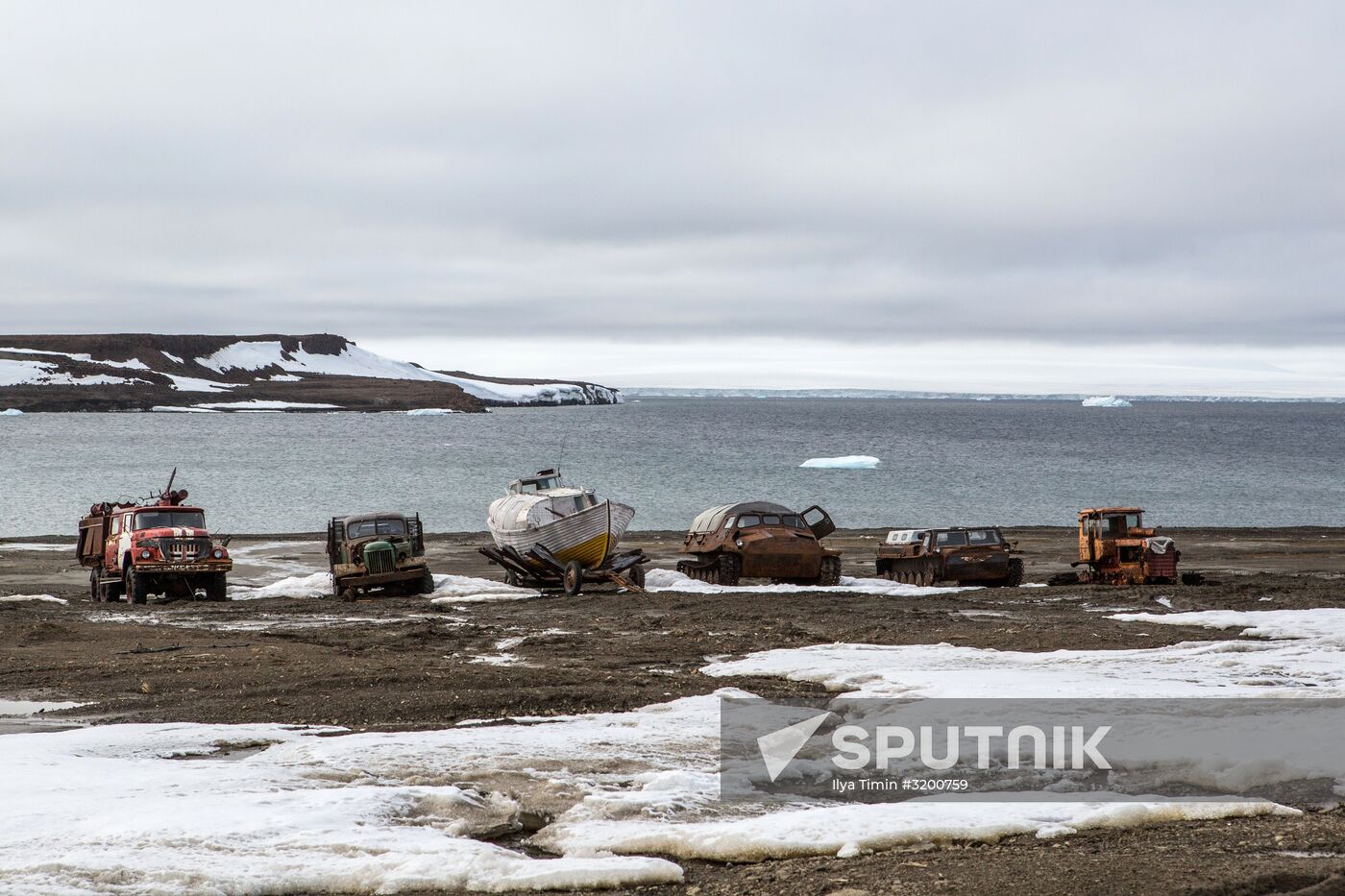Ernst Krenkel Polar Station on Heiss Island, Franz Josef Land