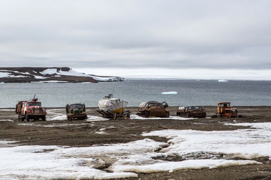 Ernst Krenkel Polar Station on Heiss Island, Franz Josef Land