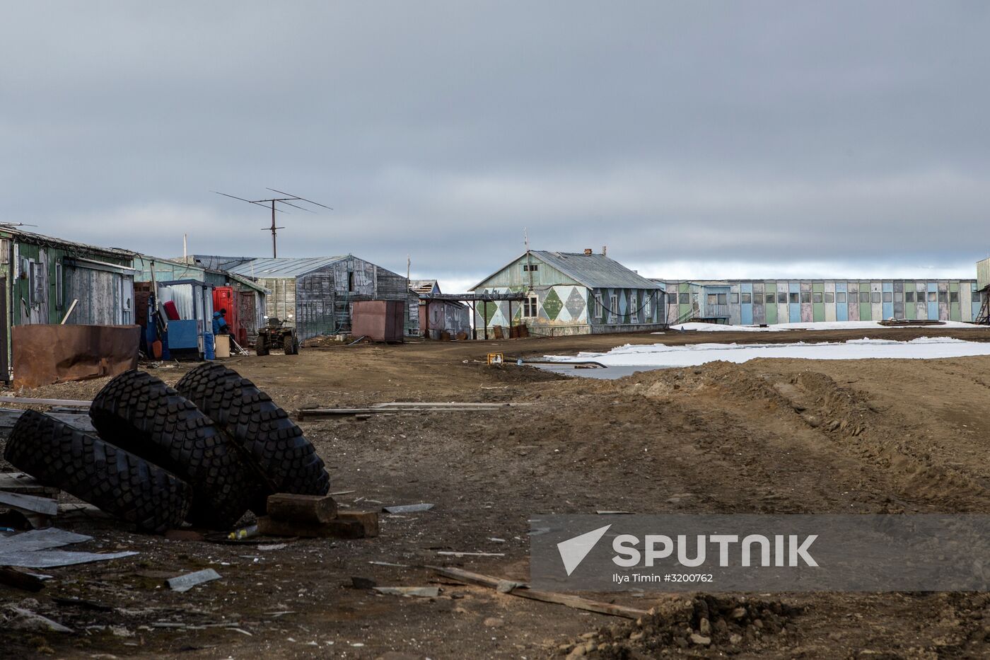 Ernst Krenkel Polar Station on Heiss Island, Franz Josef Land