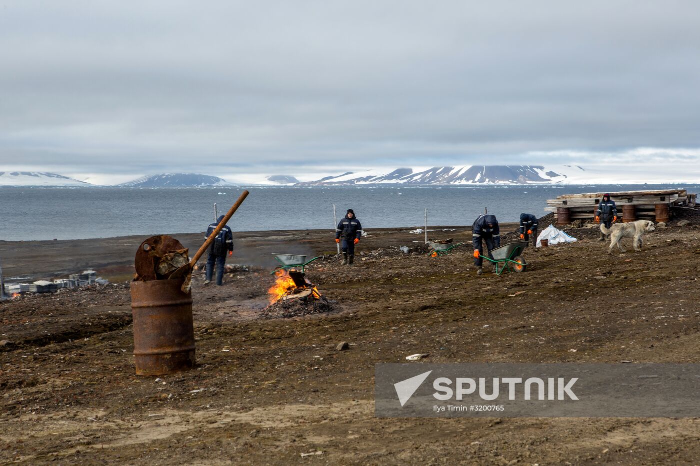 Ernst Krenkel Polar Station on Heiss Island, Franz Josef Land