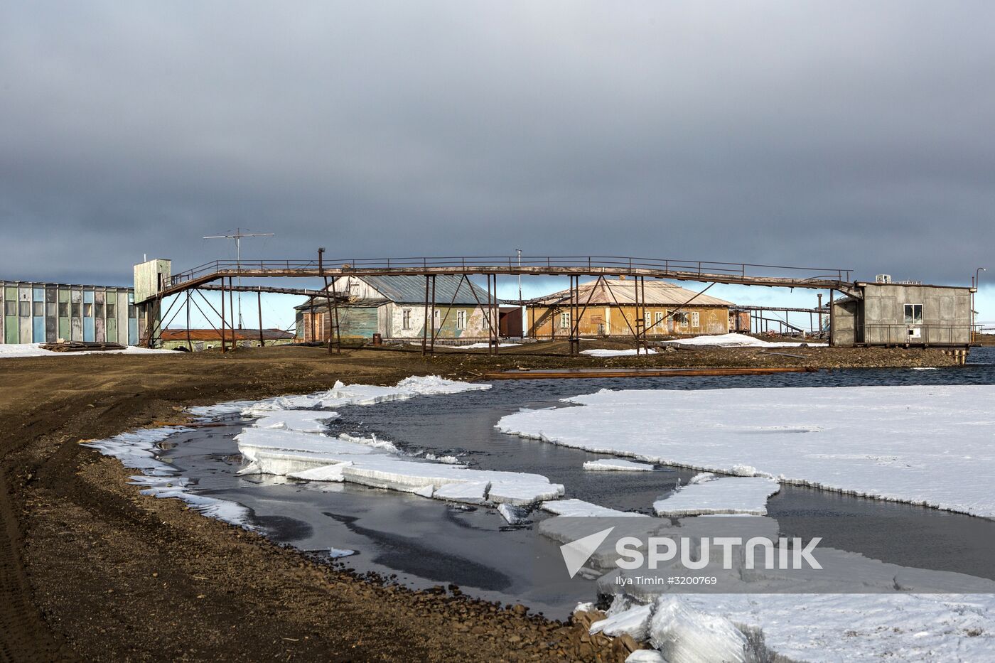 Ernst Krenkel Polar Station on Heiss Island, Franz Josef Land