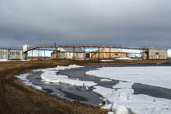 Ernst Krenkel Polar Station on Heiss Island, Franz Josef Land