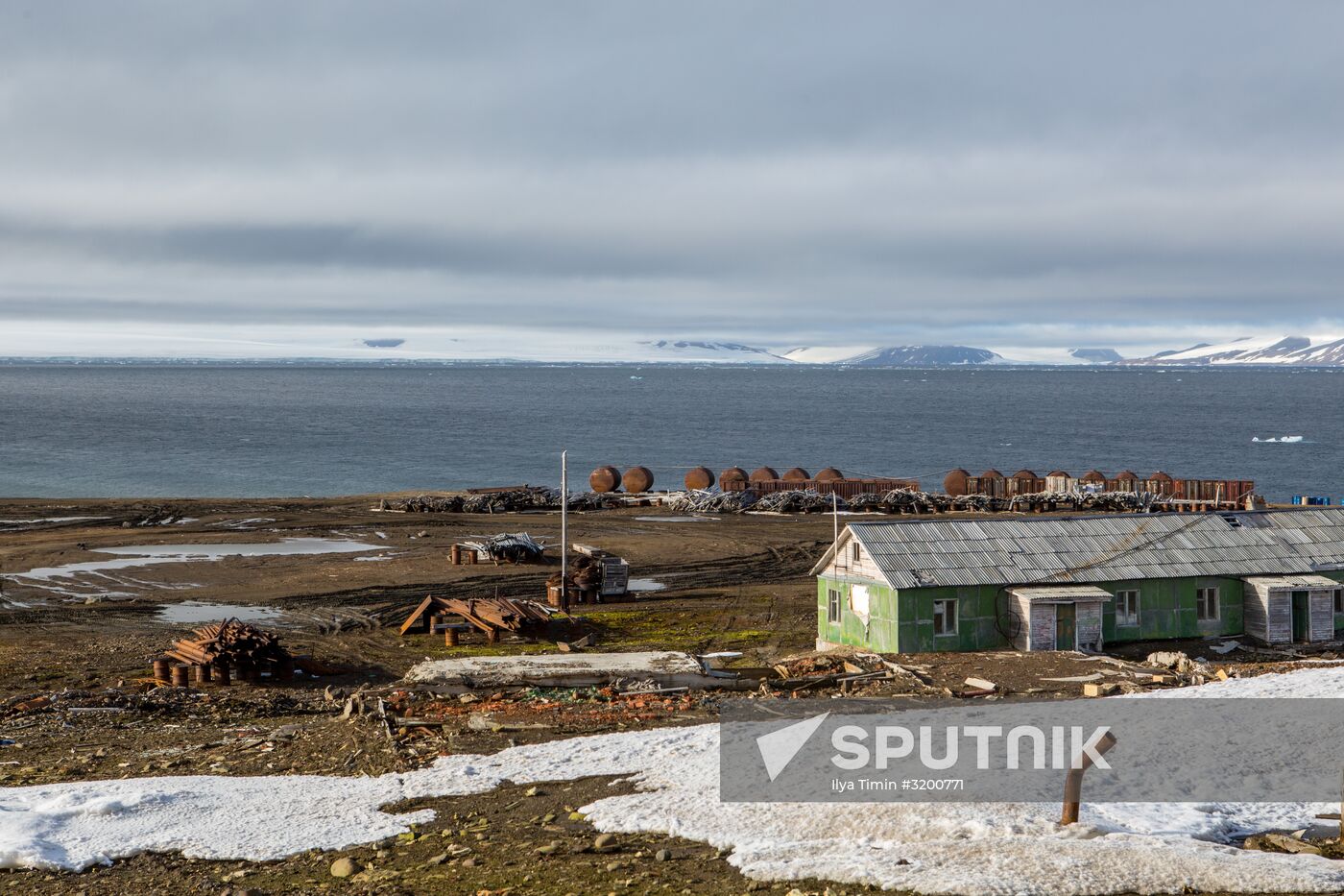 Ernst Krenkel Polar Station on Heiss Island, Franz Josef Land