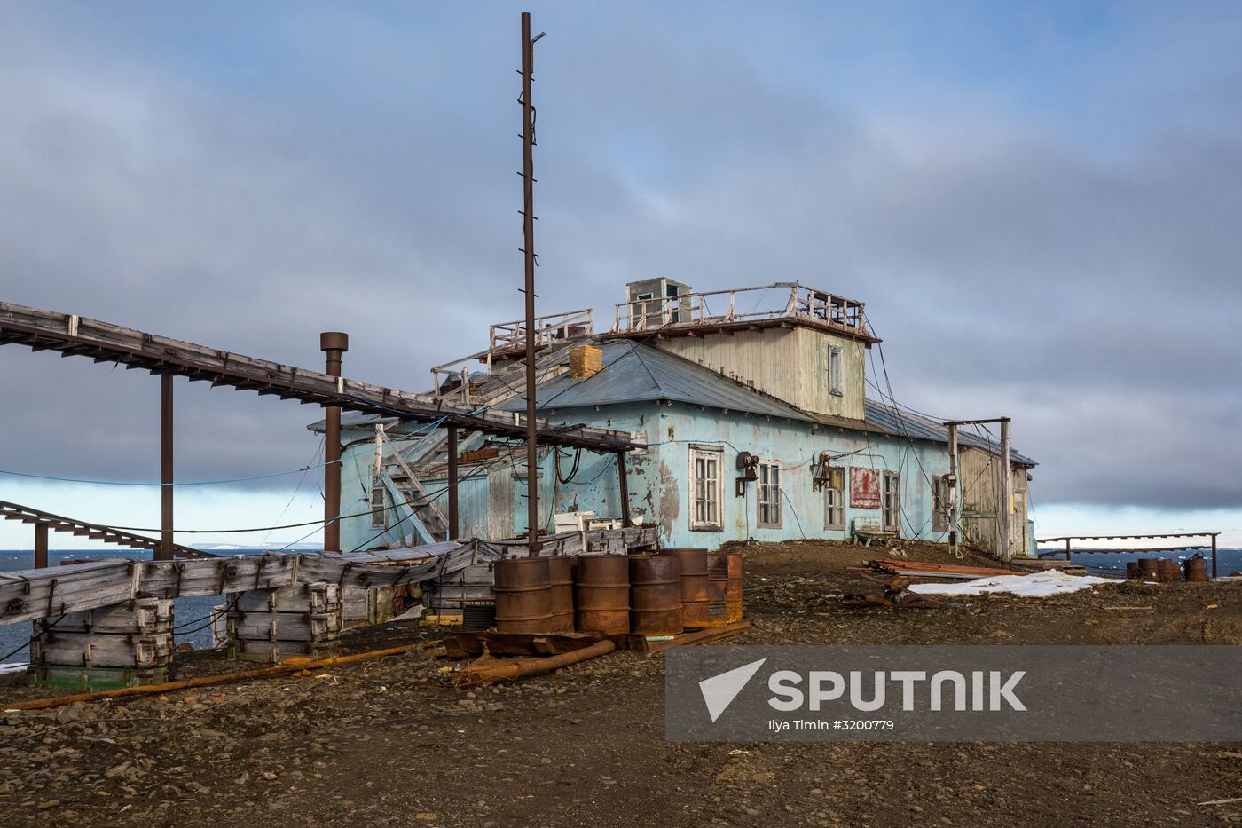 Ernst Krenkel Polar Station on Heiss Island, Franz Josef Land